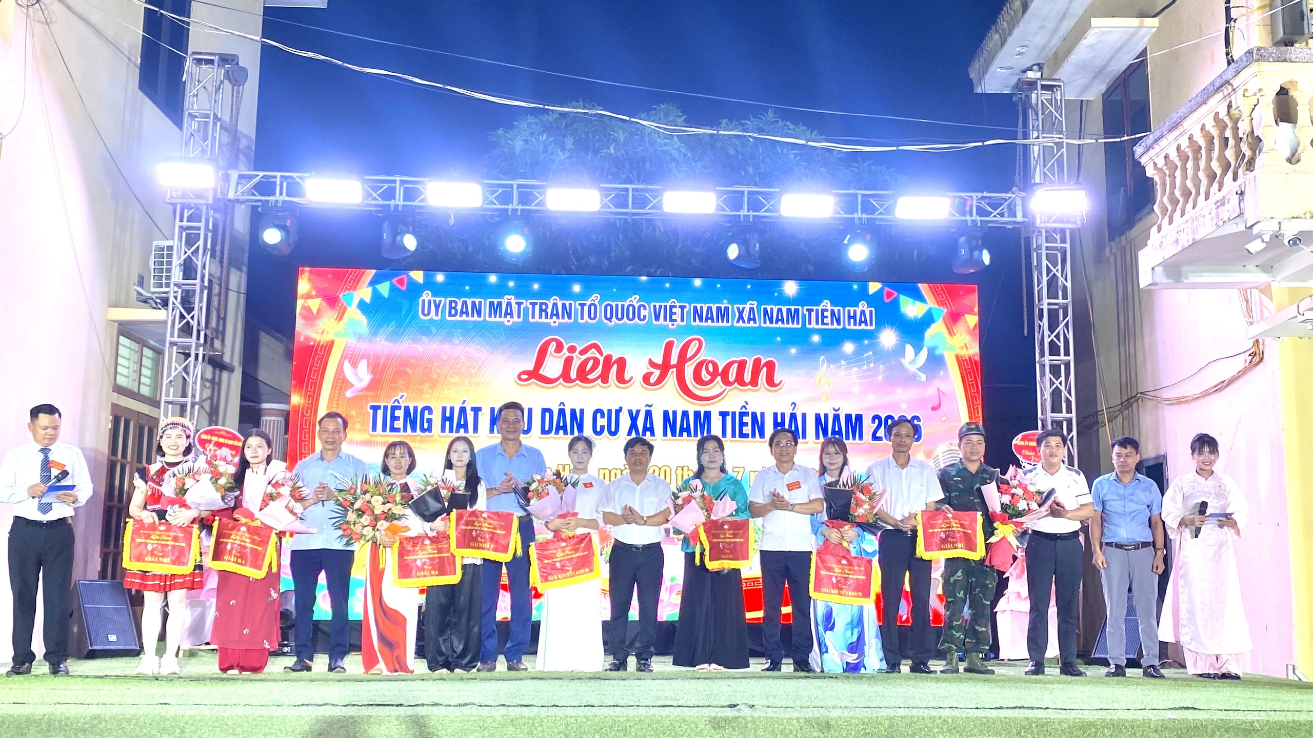 UỶ BAN MẶT TRẬN TỔ QUỐC VIỆT NAM XÃ NAM TIỀN HẢI TỔ CHỨC THÀNH CÔNG VÒNG CHUNG KHẢO "LIÊN HOAN TIẾNG HÁT KHU DÂN CƯ XÃ NAM TIỀN HẢI NĂM 2026”