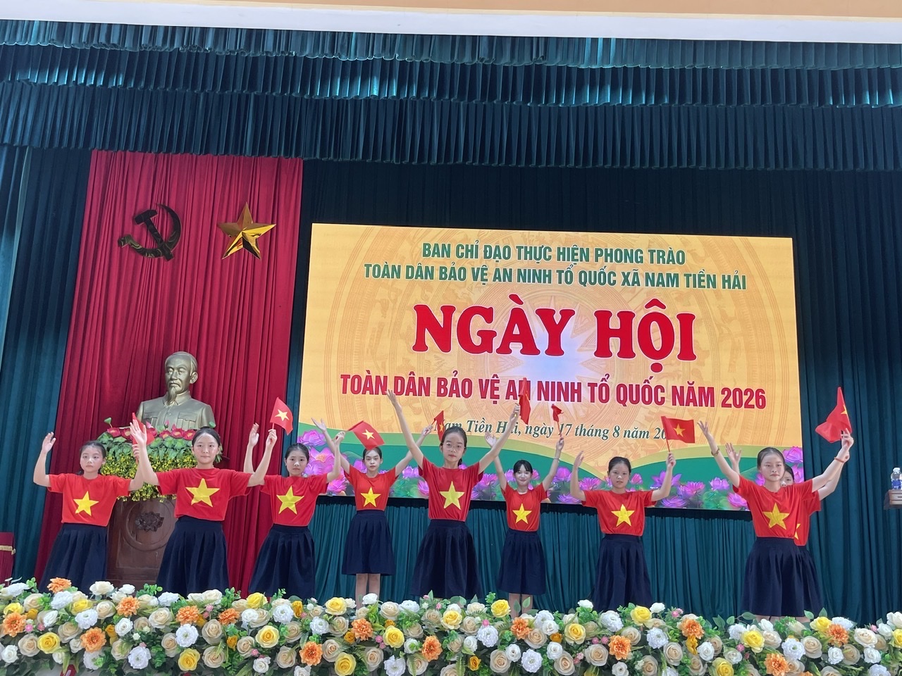 BAN CHỈ ĐẠO THỰC HIỆN PHONG TRÀO TOÀN DÂN BẢO VỆ AN NINH TỔ QUỐC XÃ NAM TIỀN HẢI TỔ CHỨC NGÀY HỘI TOÀN DÂN BẢO VỆ AN NINH TỔ QUỐC NĂM 2026