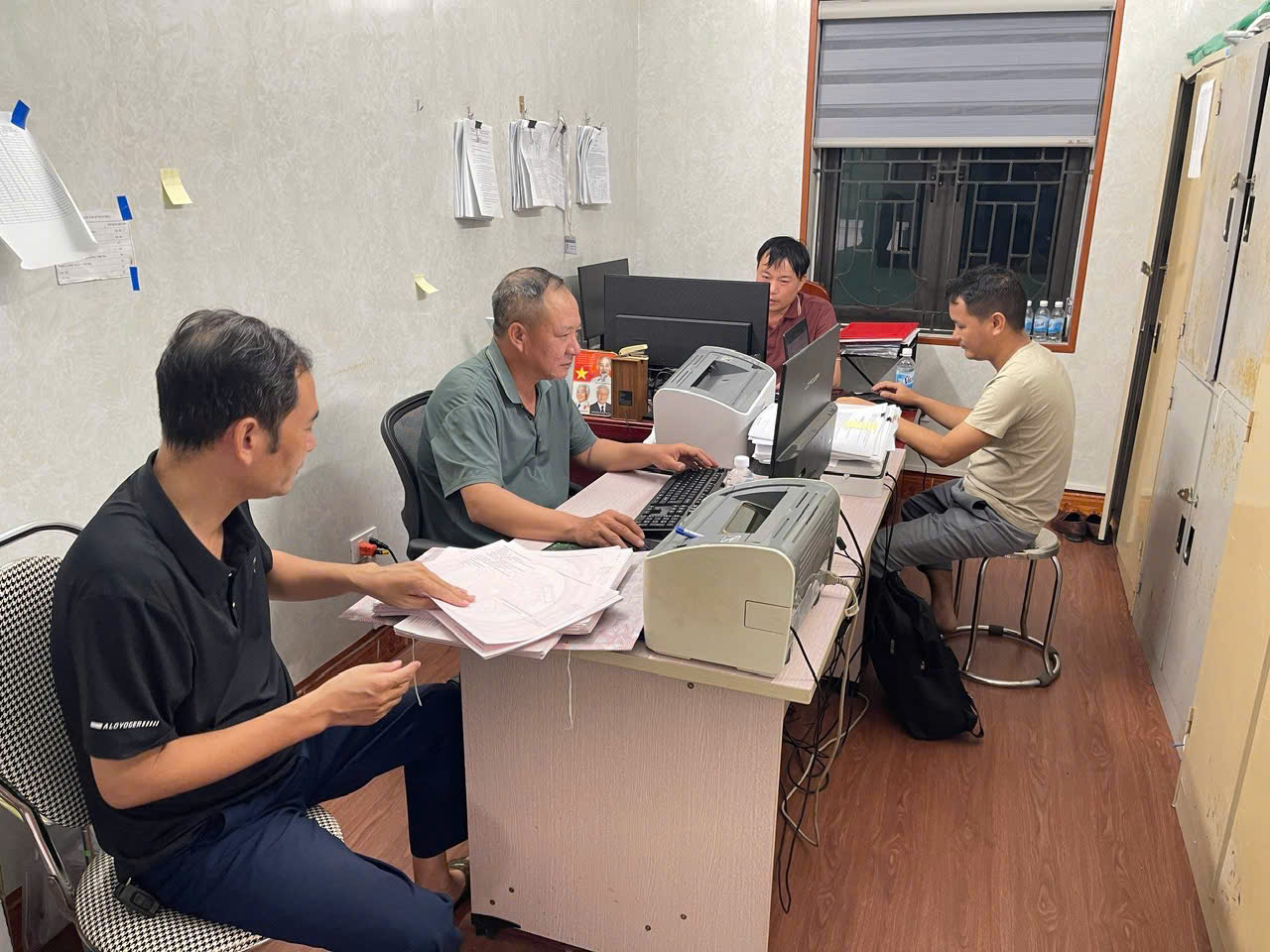 Xã Nam Tiền Hải Quyết tâm cao, "làm xuyên lễ 2/9" đẩy nhanh tiến độ làm sạch dữ liệu đất đai