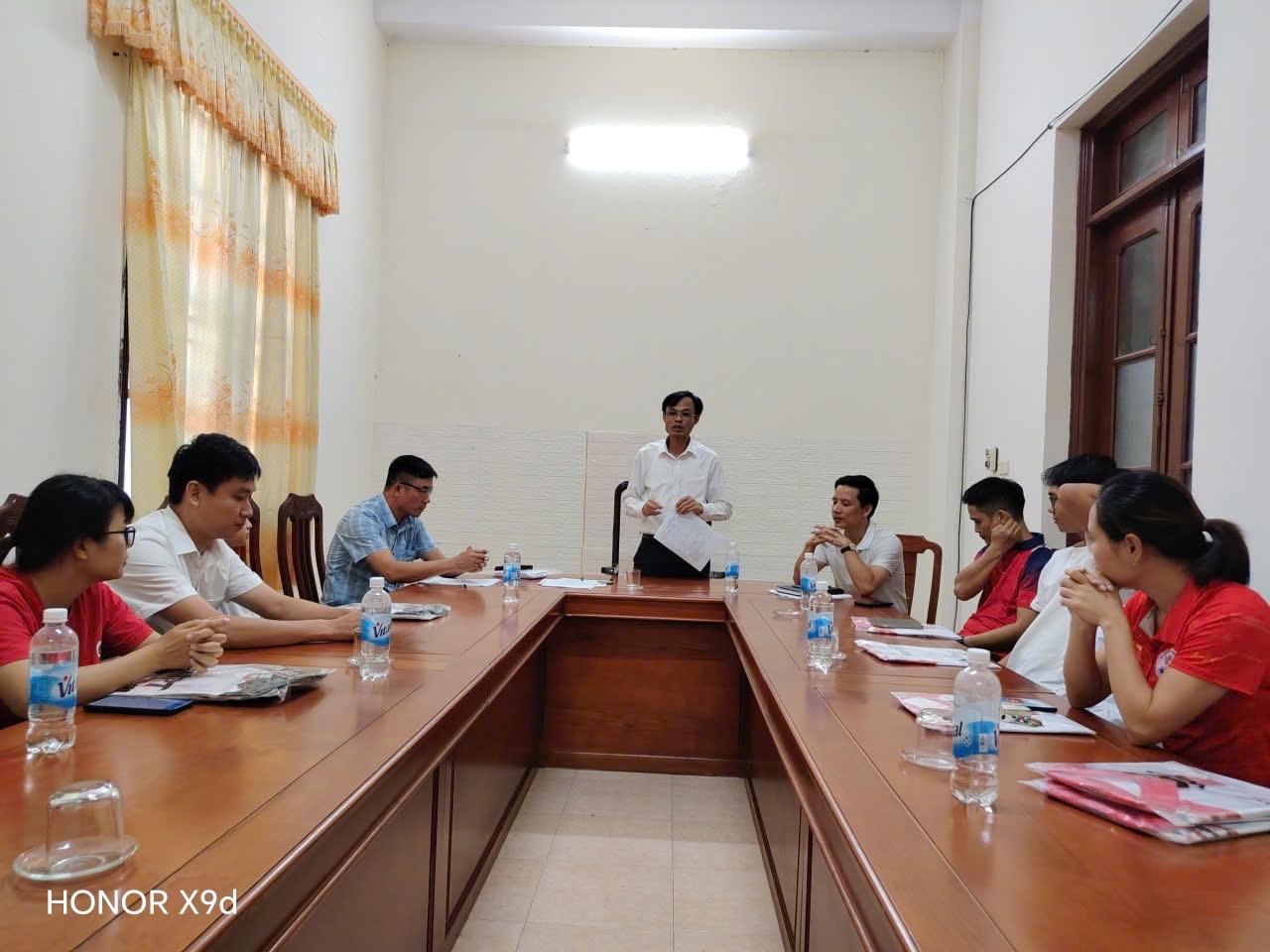 LÃNH ĐẠO XÃ NAM TIỀN HẢI GẶP GỠ, ĐỘNG VIÊN ĐỘI TUYỂN CỜ VUA CỤM XIII TRƯỚC GIỜ RA QUÂN