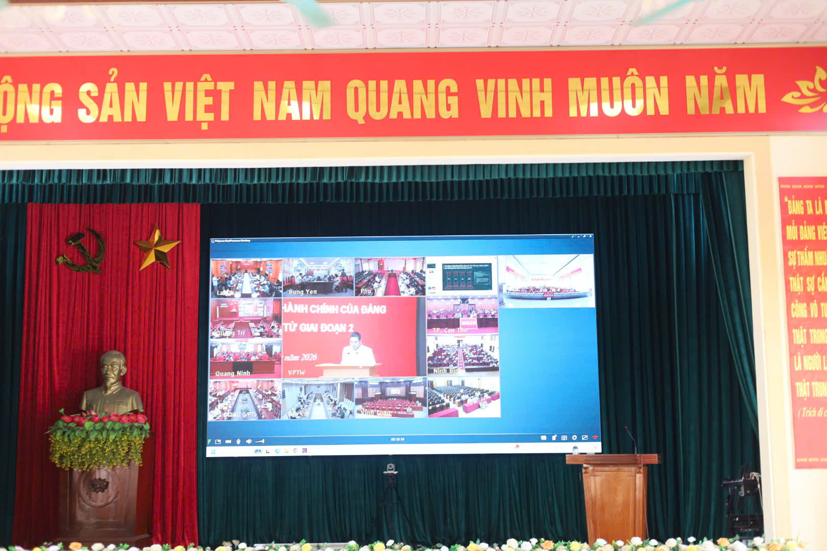 Đảng ủy xã Nam Tiền Hải triển khai tập huấn trực tuyến 04 thủ tục hành chính của Đảng trên môi trường điện tử (Giai đoạn 2)