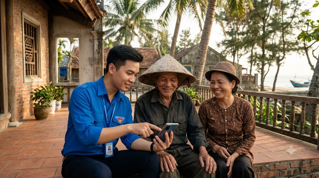 VAI TRÒ CỦA TỔ CÔNG NGHỆ SỐ CỘNG ĐỒNG Ở TỪNG THÔN, XÓM - "CÁNH TAY NỐI DÀI" CỦA CHÍNH QUYỀN TẠI NAM TIỀN HẢI ĐẾN TẬN NHÀ, RÀ TỪNG BƯỚC, CẦM TAY CHỈ VIỆC