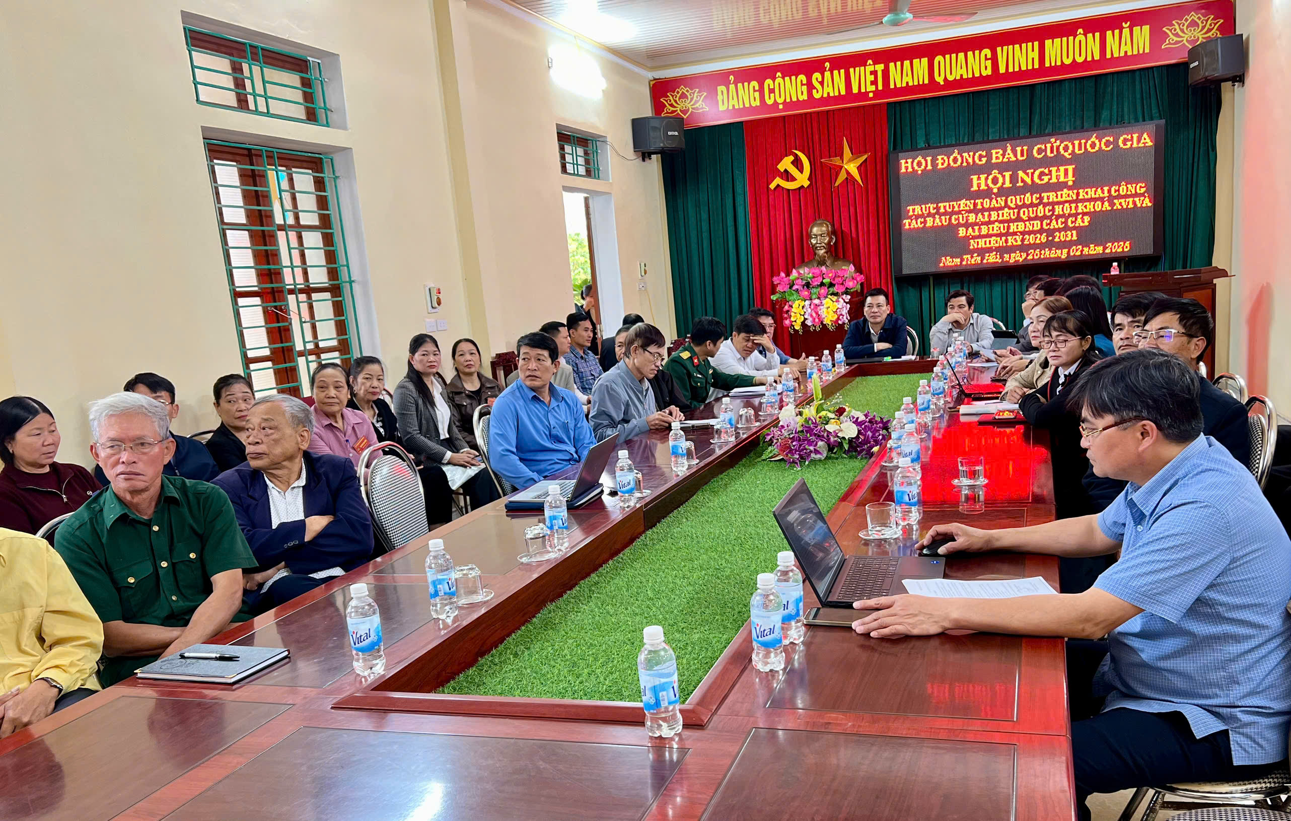 Hội nghị trực tuyến toàn quốc triển khai công tác bầu cử