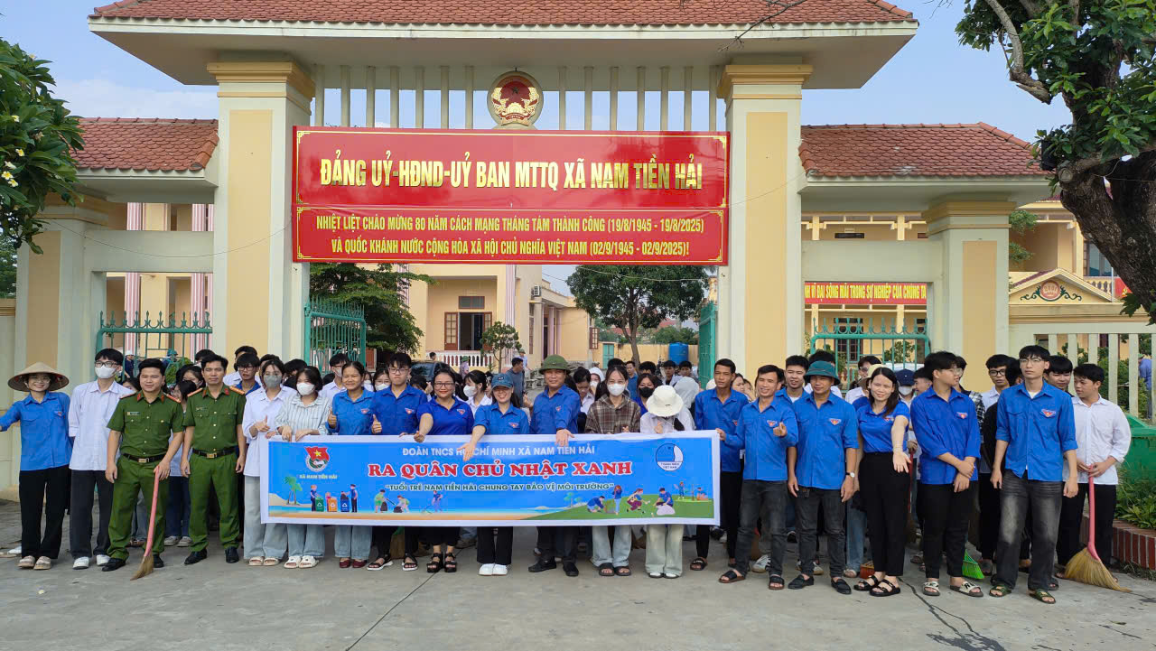 Vì một Nam Tiền Hải xanh – sạch – đẹp: Cả cộng đồng cùng hành động!