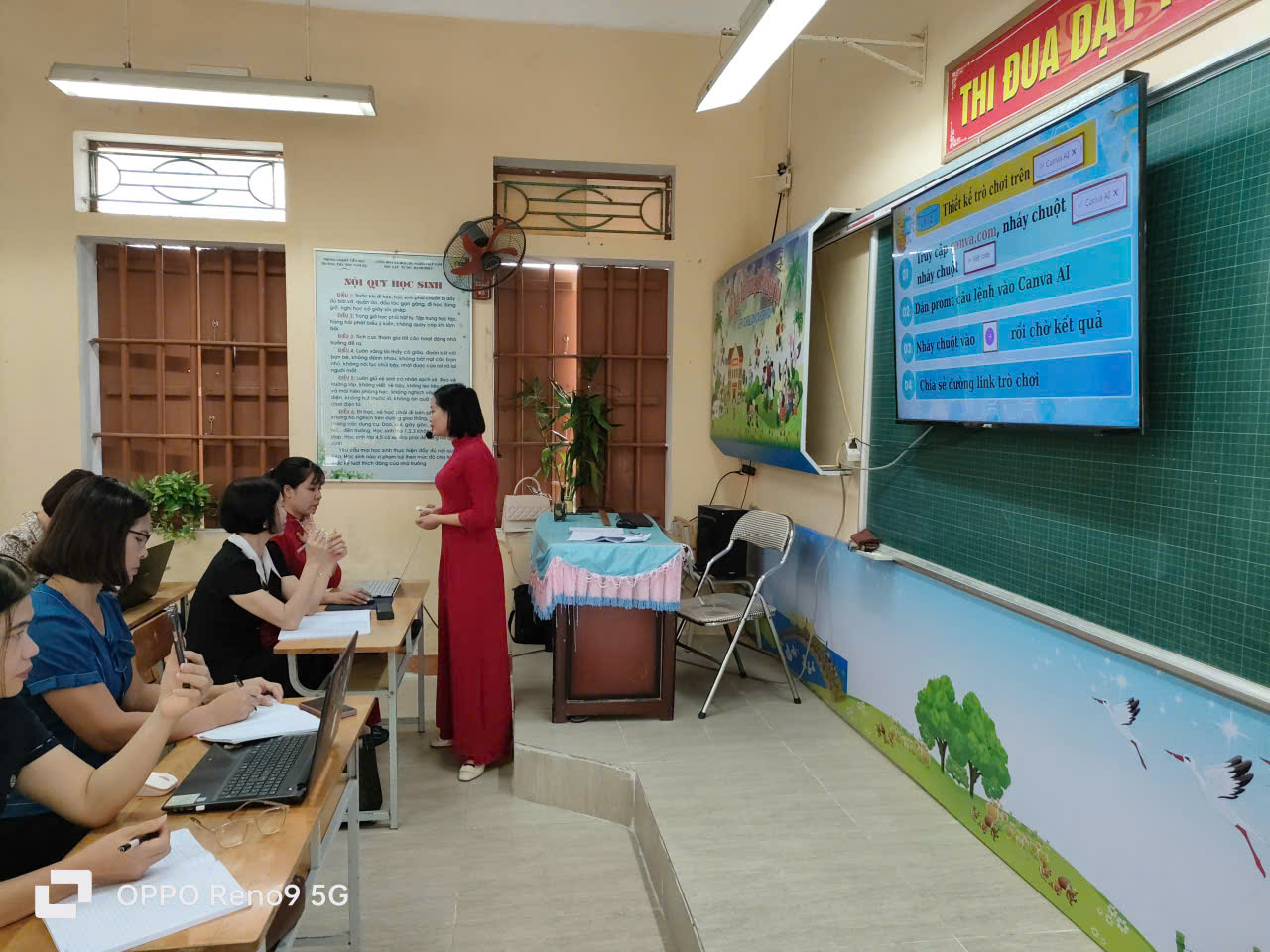 ỨNG DỤNG CÔNG NGHỆ AI TRONG QUẢN LÝ VÀ GIẢNG DẠY TIỂU HỌC – BƯỚC CHUYỂN MÌNH MẠNH MẼ TỪ CỤM CHUYÊN MÔN SỐ 06