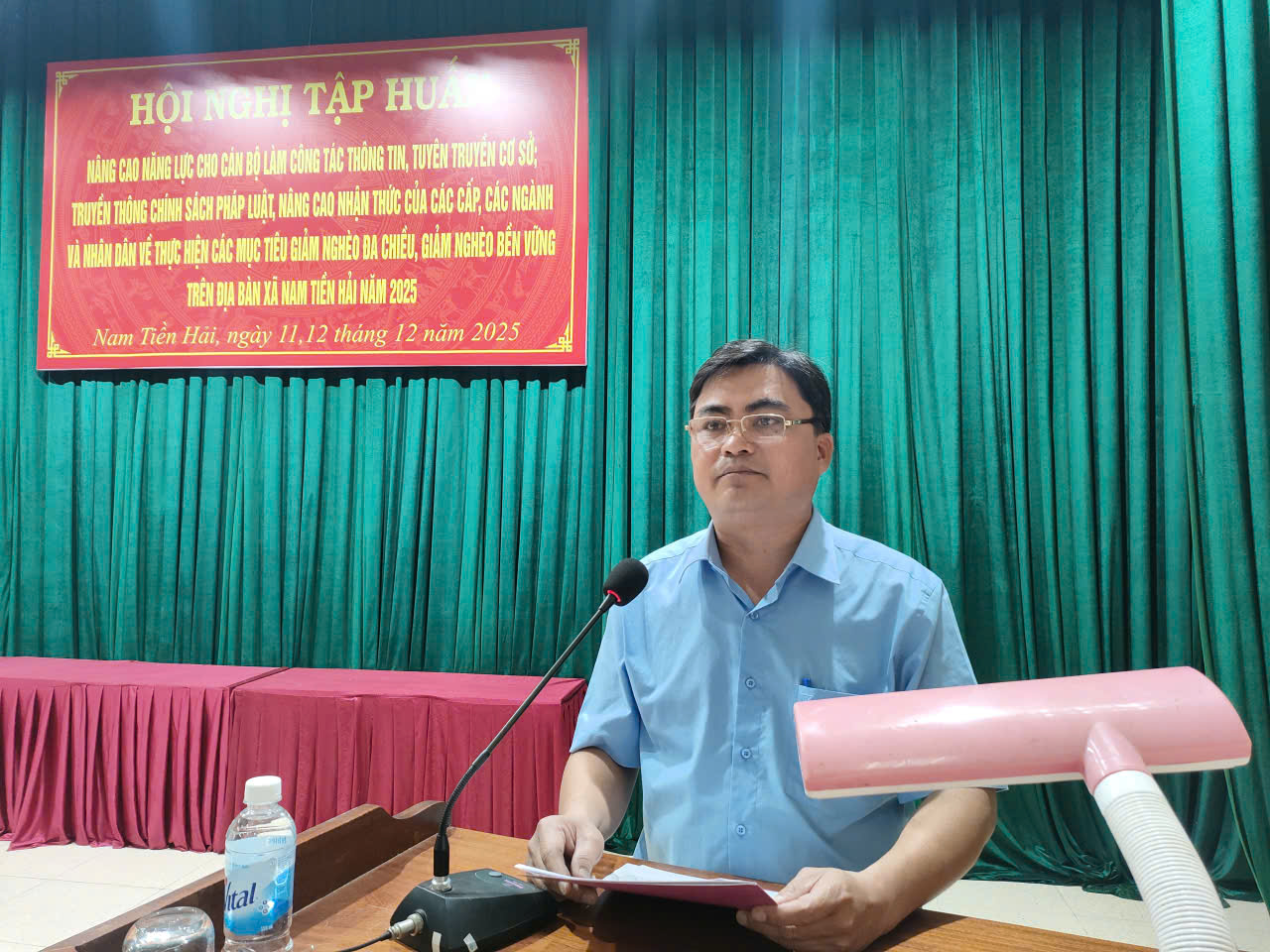 TĂNG CƯỜNG NĂNG LỰC THÔNG TIN - TRUYỀN THÔNG: NỀN TẢNG QUAN TRỌNG THÚC ĐẨY GIẢM NGHÈO ĐA CHIỀU, GIẢM NGHÈU BỀN VỮNG TẠI XÃ NAM TIỀN HẢI NĂM 2025.