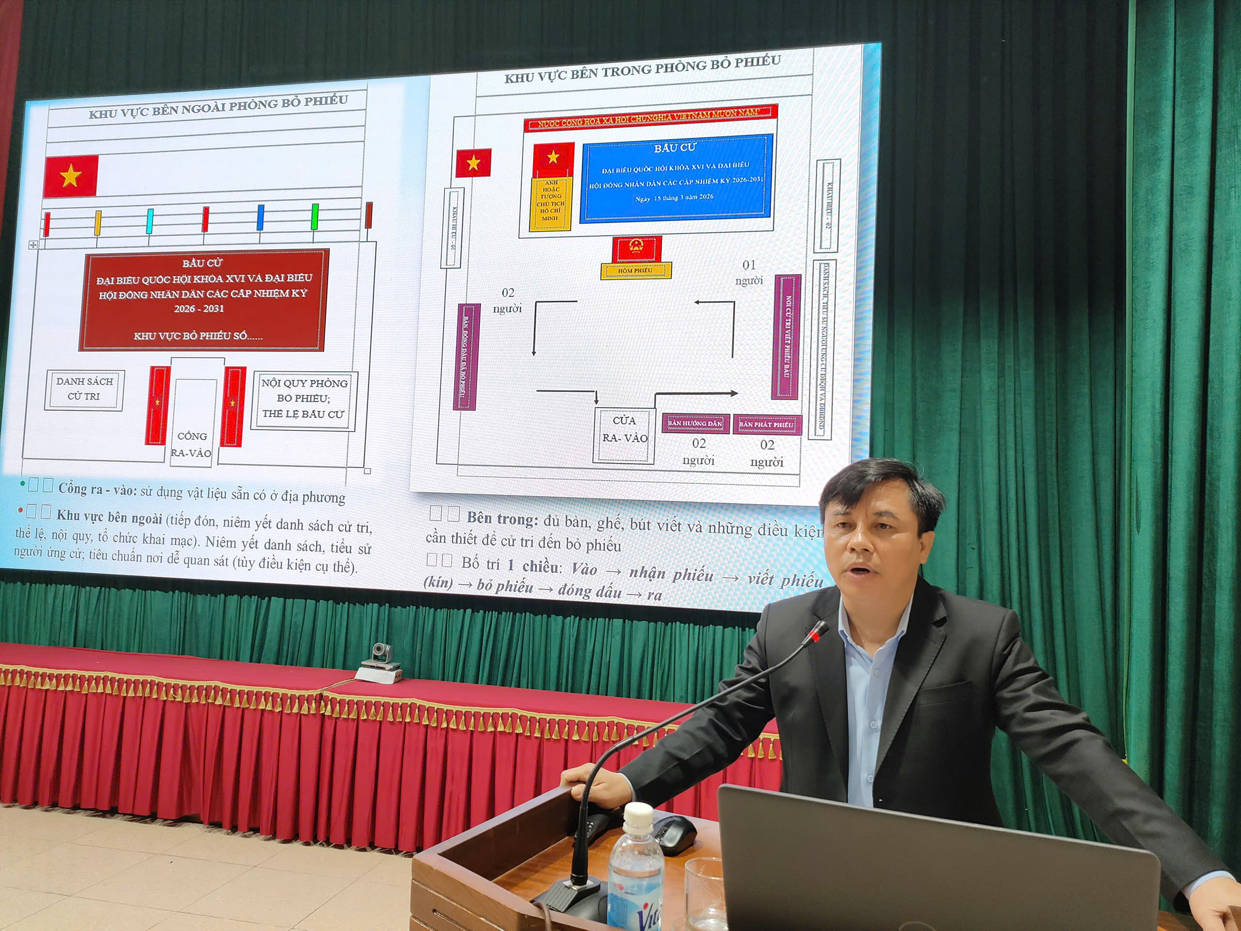 ỦY BAN BẦU CỬ XÃ NAM TIỀN HẢI TỔ CHỨC HỘI NGHỊ TẬP HUẤN CÔNG TÁC BẦU CỬ ĐẠI BIỂU QUỐC HỘI KHÓA XVI VÀ ĐẠI BIỂU HĐND CÁC CẤP NHIỆM KỲ 2026 – 2031