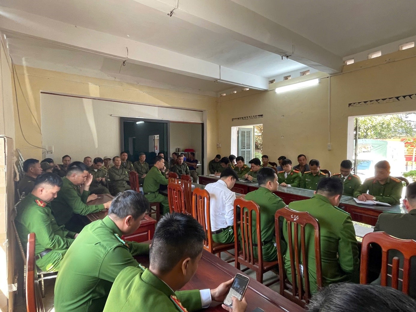 Công an xã Nam Tiền Hải tổ chức giao ban, triển khai kế hoạch, phương án đảm bảo ANTT cuộc bầu cử Đại biểu Quốc hội khoá XVI và đại biểu HĐND các cấp nhiệm kỳ 2026 – 2031.