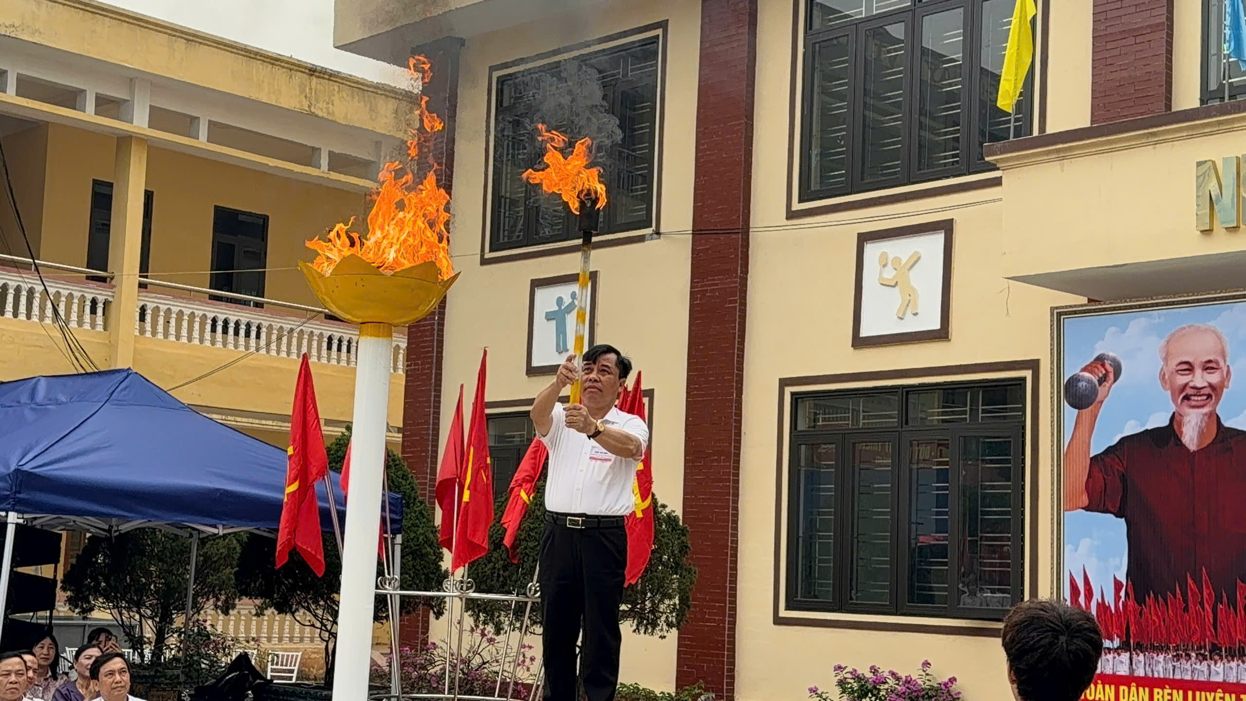 UỶ BAN NHÂN DÂN XÃ NAM TIỀN HẢI TỔ CHỨC LỄ KHAI MẠC ĐẠI HỘI THỂ DỤC THỂ THAO LẦN THỨ I, NĂM 2026