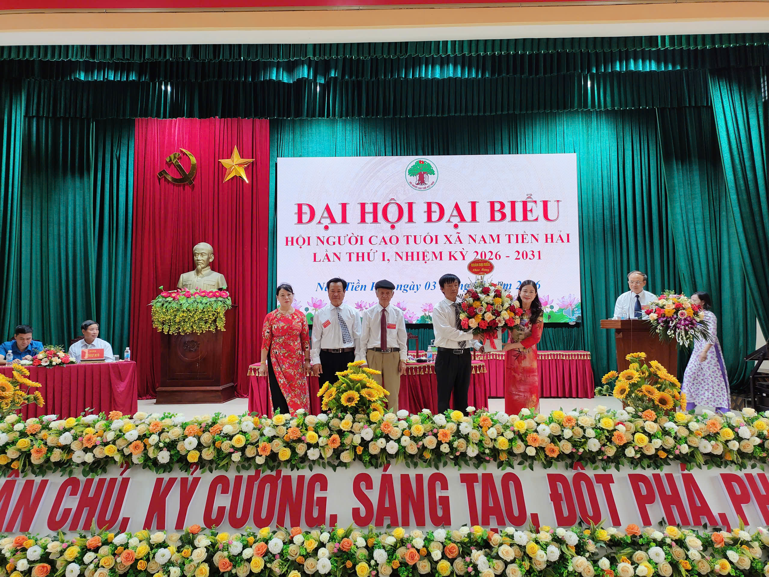 HỘI NGƯỜI CAO TUỔI XÃ NAM TIỀN HẢI TỔ CHỨC ĐẠI HỘI ĐẠI BIỂU LẦN THỨ NHẤT, NHIỆM KỲ 2026 – 2031