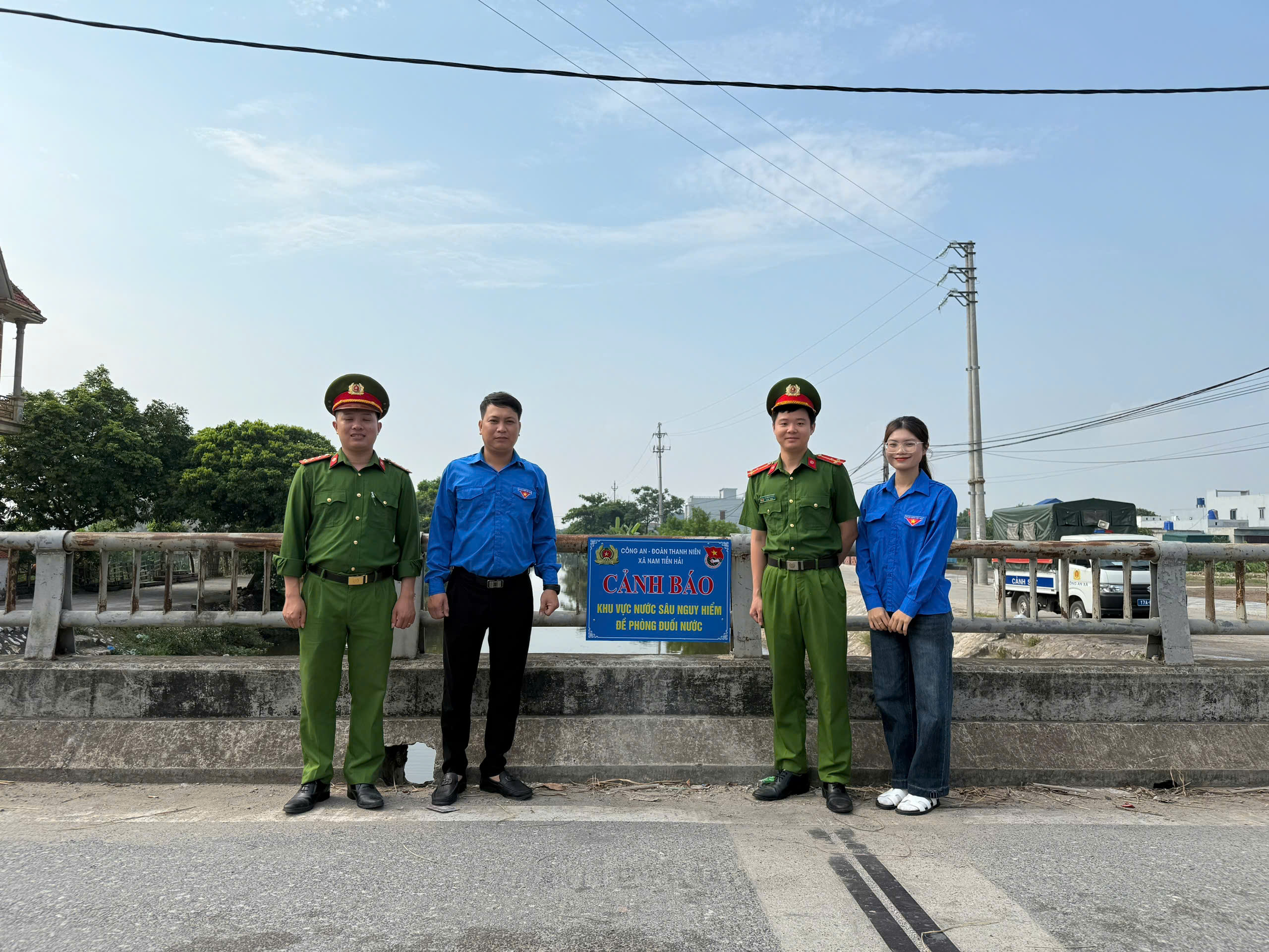 NAM TIỀN HẢI: SỰ PHỐI HỢP CHẶT CHẼ GIỮA PHÒNG VĂN HÓA - XÃ HỘI, CÔNG AN XÃ VÀ ĐOÀN THANH NIÊN TRONG CÔNG TÁC PHÒNG, CHỐNG ĐUỐI NƯỚC CHO TRẺ EM DỊP HÈ NĂM 2026