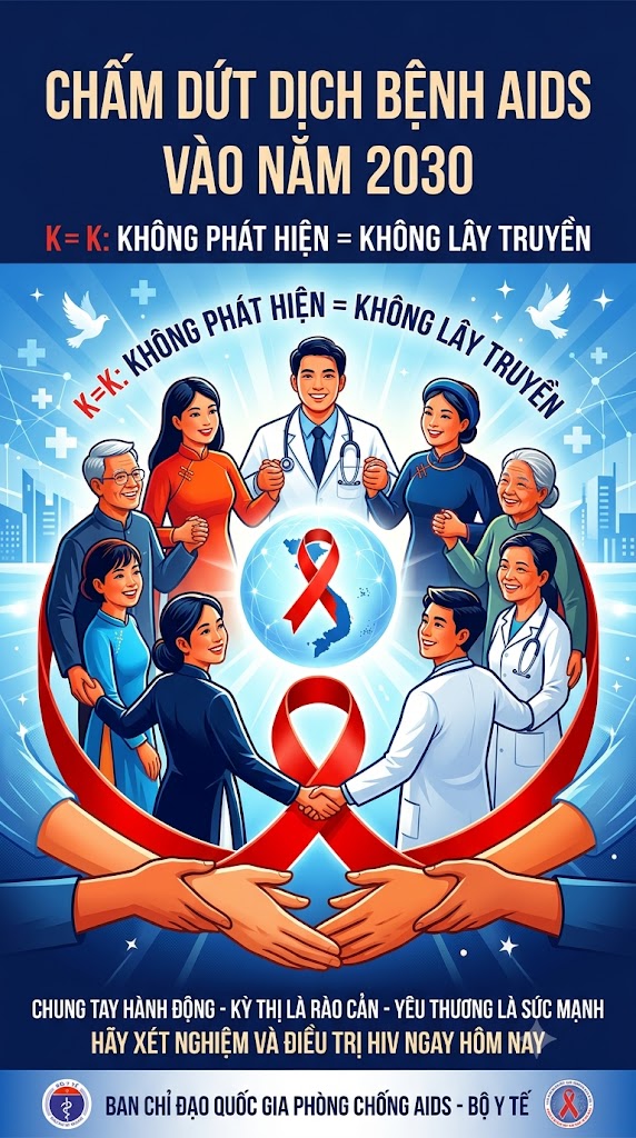 PHÒNG, CHỐNG HIV/AIDS CHUNG TAY HƯỚNG TỚI MỤC TIÊU CHẤM ĐỨT DỊCH BỆNH AIDS VÀO NĂM 2030