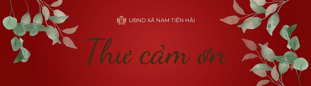 THƯ CẢM ƠN