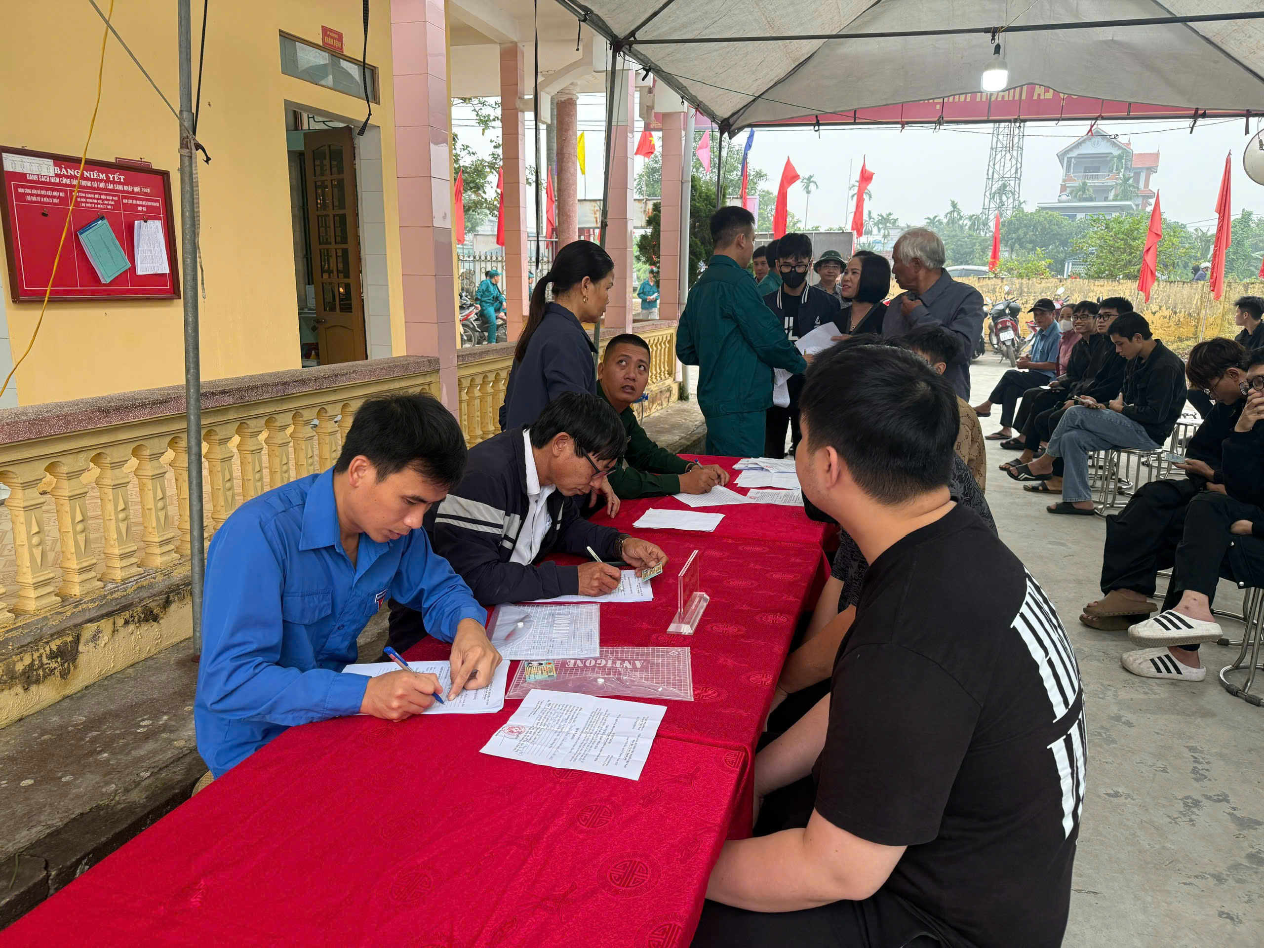  TUỔI TRẺ XÃ NAM TIỀN HẢI GIỮ VỮNG BẢN LĨNH ĐOÀN VIÊN- SẴN SÀNG CHO MÙA SƠ TUYỂN NGHĨA VỤ QUÂN SỰ 2027 THỨ 7 NGÀY 24/10/2026
